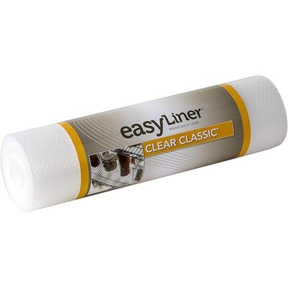 Clear Classic Easy Liner Shelf Liner, Non-Adhesive, Clear, 12 Inches x 20 Feet - Picture 7 of 7